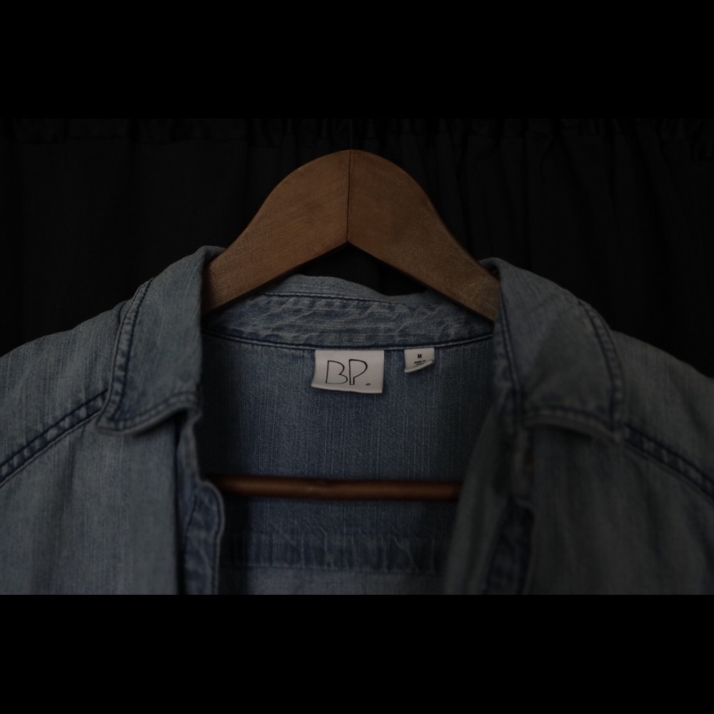Denim Button Shirt - Picture 4 of 4